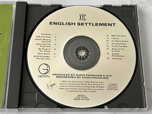 XTC – English Settlement (1988)