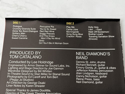 Neil Diamond – Hot August Night 2 (1987)