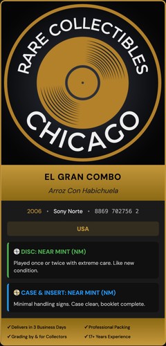 El Gran Combo – Arroz Con Habichuela