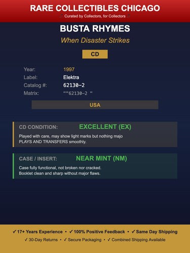Busta Rhymes – When Disaster Strikes (1997) [USA PRESS]