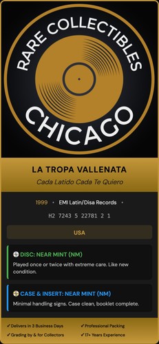 La Tropa Vallenata – Cada Latido Cada Te Quiero (1999)