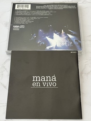 Mana – En Vivo [ORIGINAL USA PRESS]