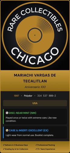 Mariachi Vargas De Tecalitlan – Aniversario 100
