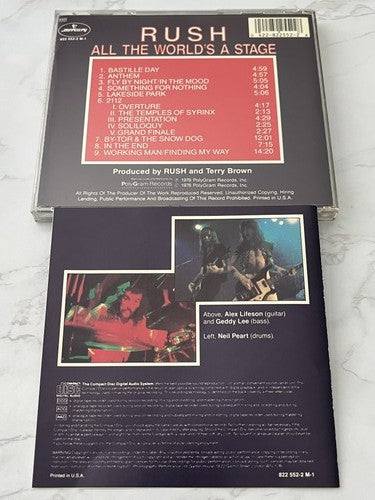 Rush – All The World's A Stage [W GERMANY TARGET ERA]