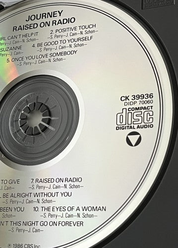 Journey – Raised On Radio [DADC PRESS]