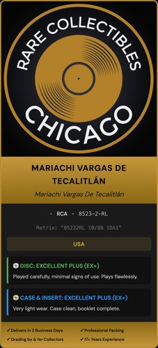 Mariachi Vargas De Tecalitlán – Mariachi Vargas De Tecalitlan Mariachi Vargas De Tecalitlán [ORIGINAL USA PRESS]