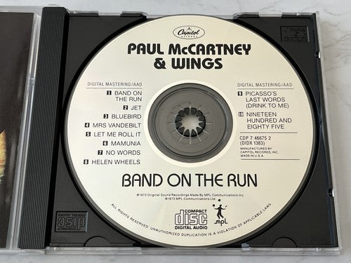 Paul McCartney & Wings – Paul McCartney Wings Band On The Run
