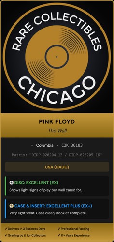 Pink Floyd – The Wall [DADC PRESS]