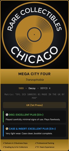 Mega City Four – Tranzophobia (1989)