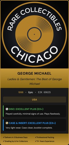 George Michael – Ladies & Gentlemen The Best Of [ORIGINAL USA PRESS]