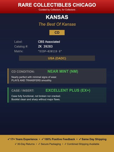 Kansas – The Best Of [DADC PRESS]