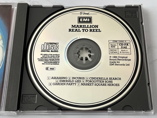 Marillion – Real to Reel (1987) [GERMAN PRESS]