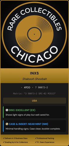 INXS – Shabooh Shoobah