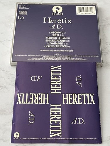 Heretix – A.d. (EP) (1989)