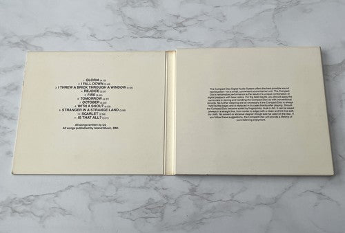 U2 – October (Digipak)