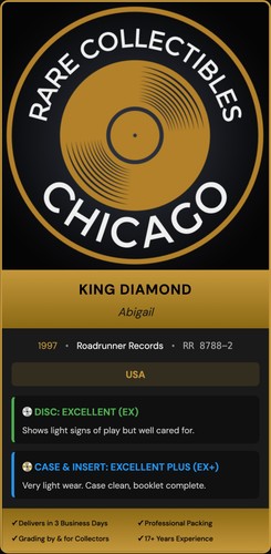 King Diamond – Abigail (24KT Gold)