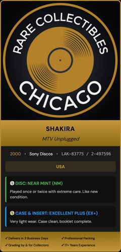 Shakira – MTV Unplugged (2000)
