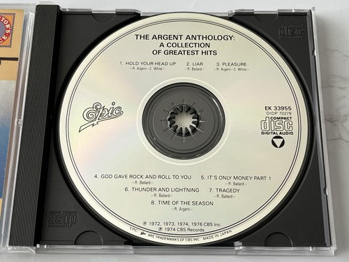 Argent – The Argent Anthology Greatest Hits [JAPAN TARGET ERA]
