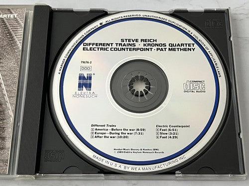Steve Reich – Different Trains Electric Counterpoint (1989)