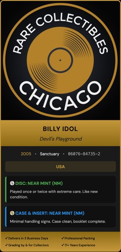 Billy Idol – Devil's Playground (2005)