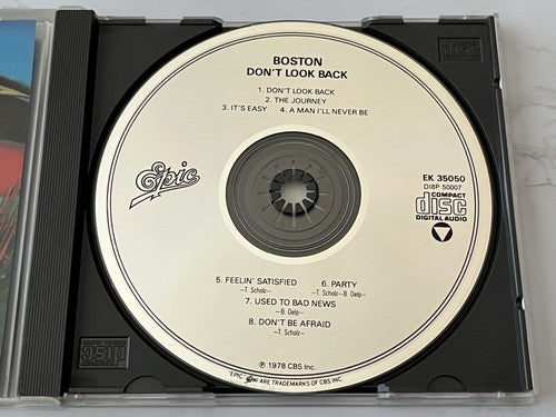 Boston – Don't Look Back [DADC PRESS]