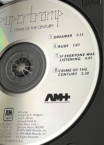 Supertramp – Crime of the Century [DADC PRESS]