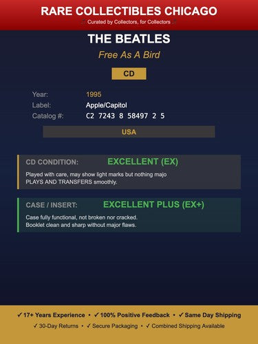 The Beatles – Free As A Bird (Maxi Single)
