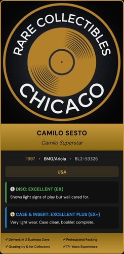 Camilo Sesto – Camilo Superstar [ORIGINAL USA PRESS]