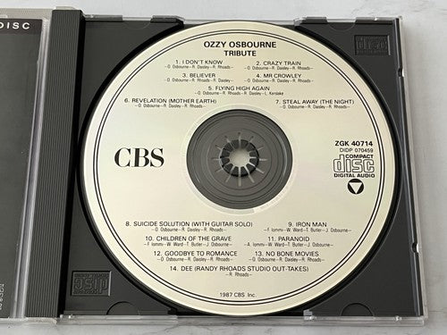 Ozzy Osbourne – Randy Rhoads Tribute