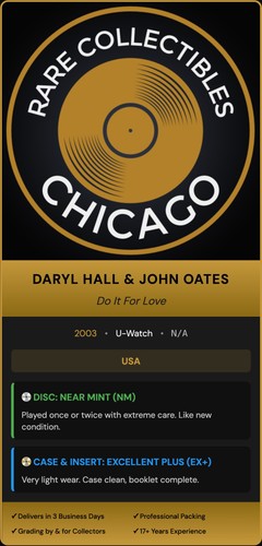 Daryl Hall & John Oates – Daryl Hall John Oates Do It For Love (2003)