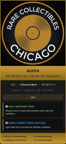 Queen – We Will Rock You / We Are The Champions (Digipak) (1992)