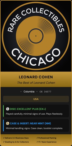 Leonard Cohen – The Best Of