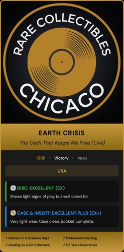 Earth Crisis – The Oath That Keeps Me Free Live (1998)