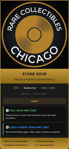 Stone Sour – House Of Gold And Bones Part 2 (Digipak) (2013) [JAPAN PRESS]
