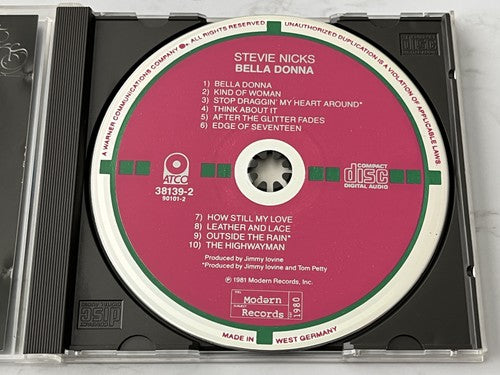 Stevie Nicks – Bella Donna (1985) [GERMAN PRESS]