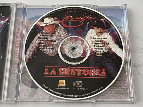 Emilio Navaira – La Historia (CD/DVD)