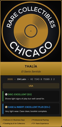 Thalía – Thalia El Sexto Sentido [ORIGINAL USA PRESS]