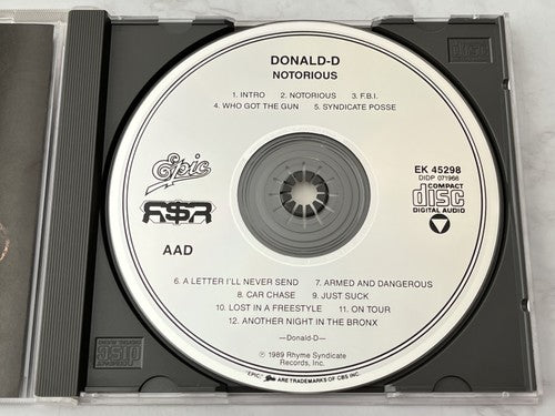 Donald-D – Donald-D Notorious (1989)