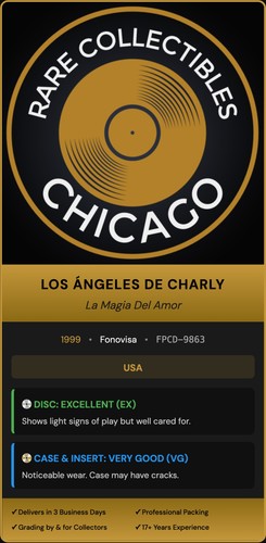 Los Ángeles De Charly – Los Angeles De Charly La Magia Del Amor [ORIGINAL USA PRESS]