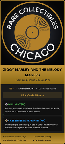 Ziggy Marley and the Melody Makers – Time Has Come The Best of