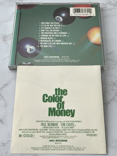 The Color of Money Original Soundtrack [JAPAN TARGET ERA]