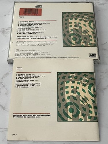 Genesis – Invisible Touch [DADC PRESS]
