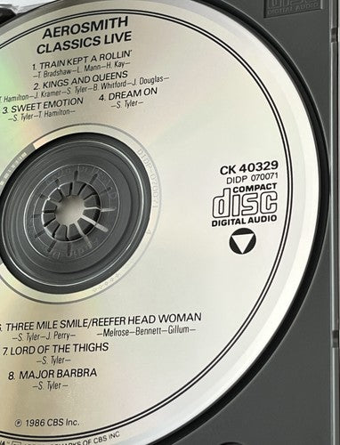 Aerosmith – Classics Live [DADC PRESS]