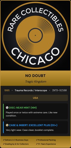No Doubt – Tragic Kingdom (1995)