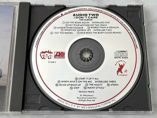 Audio Two – I Dont Care The Album (1990) [USA PRESS]