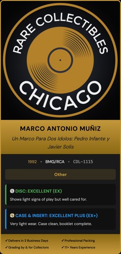 Marco Antonio Muñiz – Marco Antonio Muniz Un Marco Para Dos Idolos (1992)