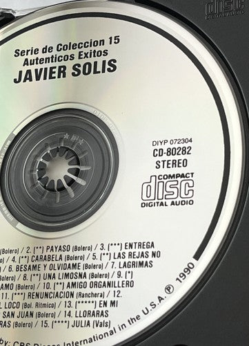 Javier Solis – 15 Autenticos Exitos