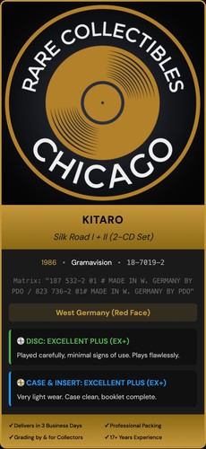 Kitaro – Silk Road I & Silk Road II 2 (1986) [GERMAN PRESS]