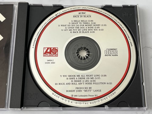 AC/DC – Back in Black (1987)