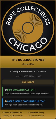 The Rolling Stones – Rolling Stones Some Girls [DADC PRESS]
